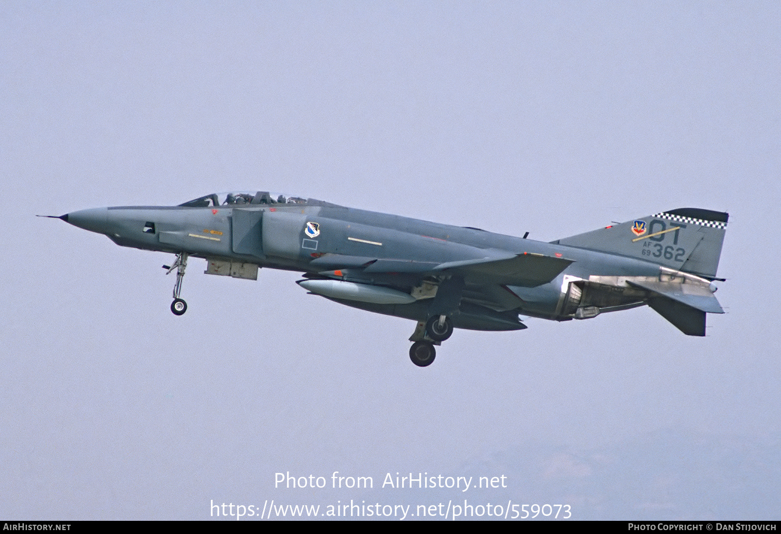 Aircraft Photo of 69-0362 / AF69-362 | McDonnell Douglas RF-4C Phantom II | USA - Air Force | AirHistory.net #559073