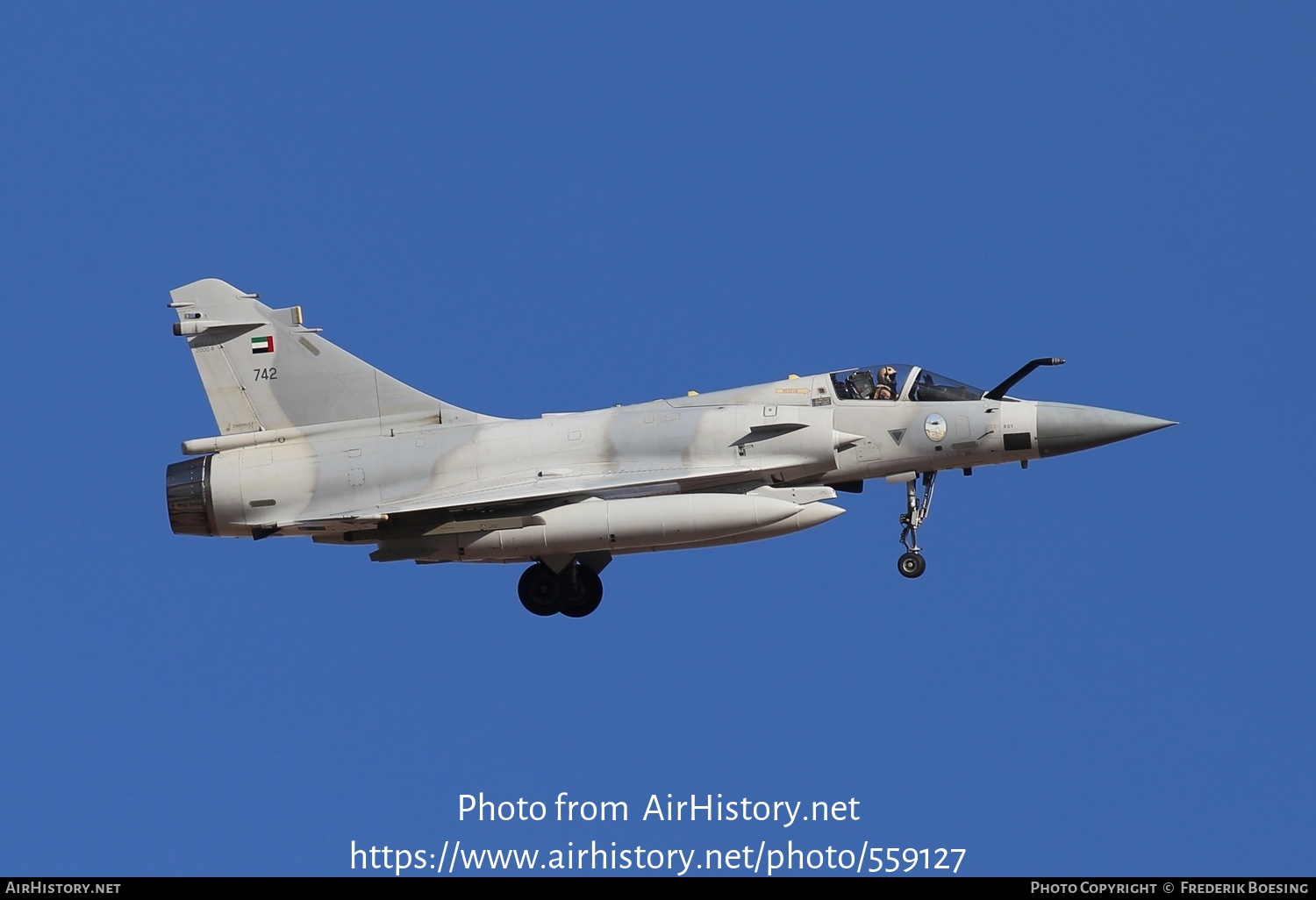 Aircraft Photo of 742 | Dassault Mirage 2000EAD | United Arab Emirates - Air Force | AirHistory.net #559127