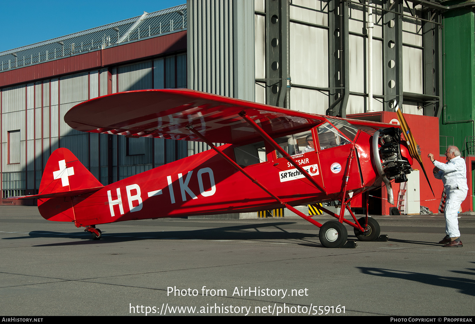 Aircraft Photo of HB-IKO | Comte AC-4 Gentleman | Swissair | AirHistory.net #559161