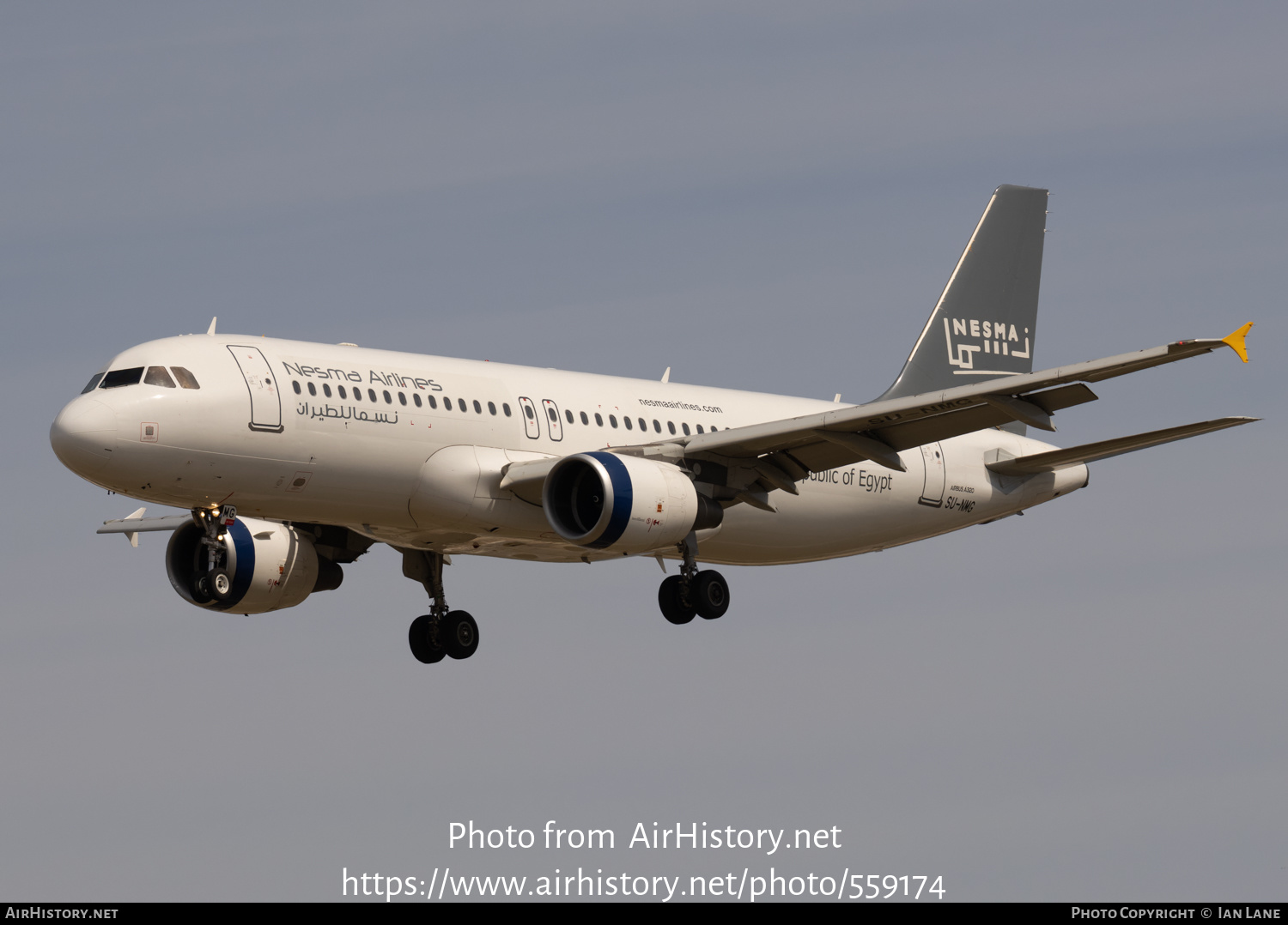 Aircraft Photo of SU-NMG | Airbus A320-214 | Nesma Airlines | AirHistory.net #559174