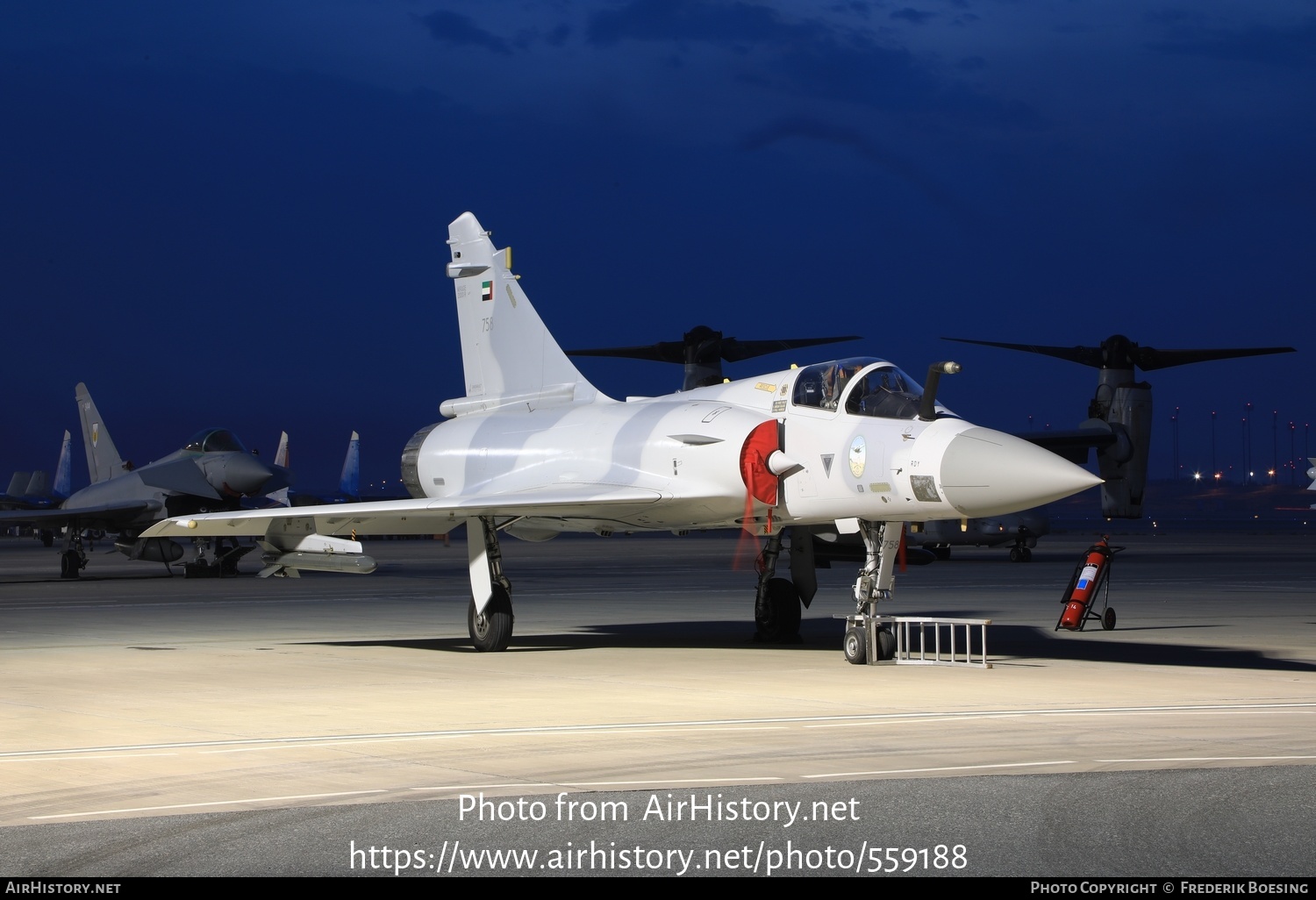 Aircraft Photo of 758 | Dassault Mirage 2000-5EDA | United Arab Emirates - Air Force | AirHistory.net #559188