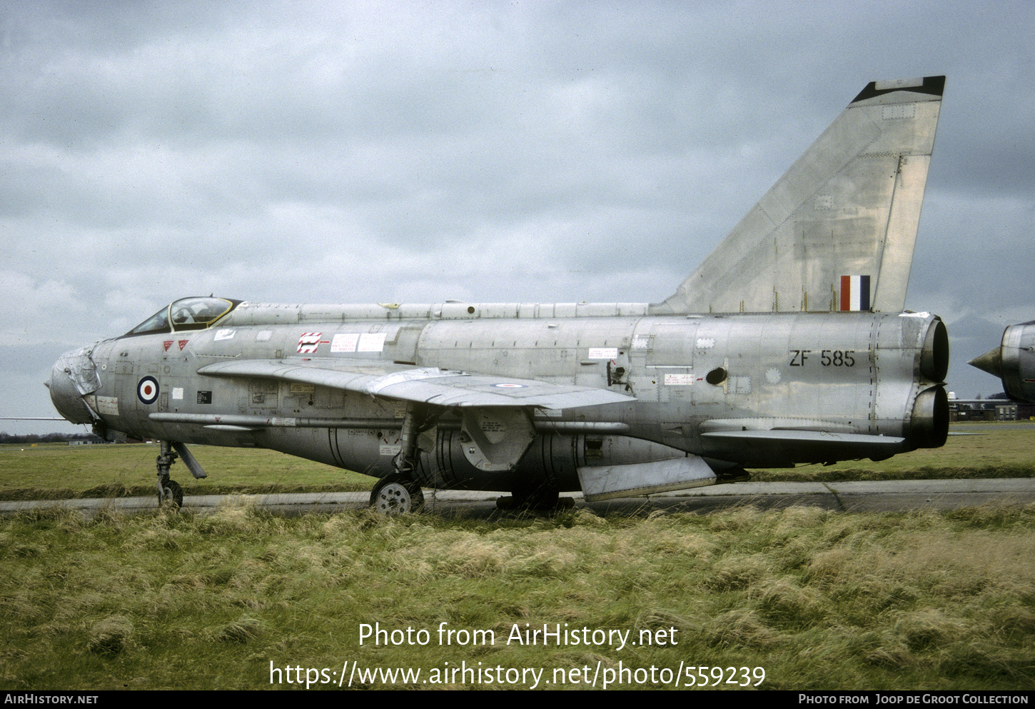 Aircraft Photo of ZF585 | English Electric Lightning F53 | UK - Air Force | AirHistory.net #559239