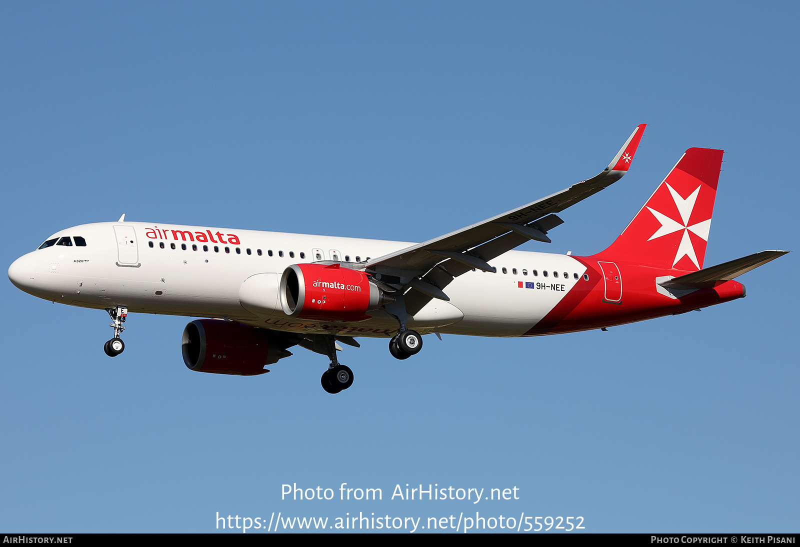 Aircraft Photo of 9H-NEE | Airbus A320-251N | Air Malta | AirHistory.net #559252