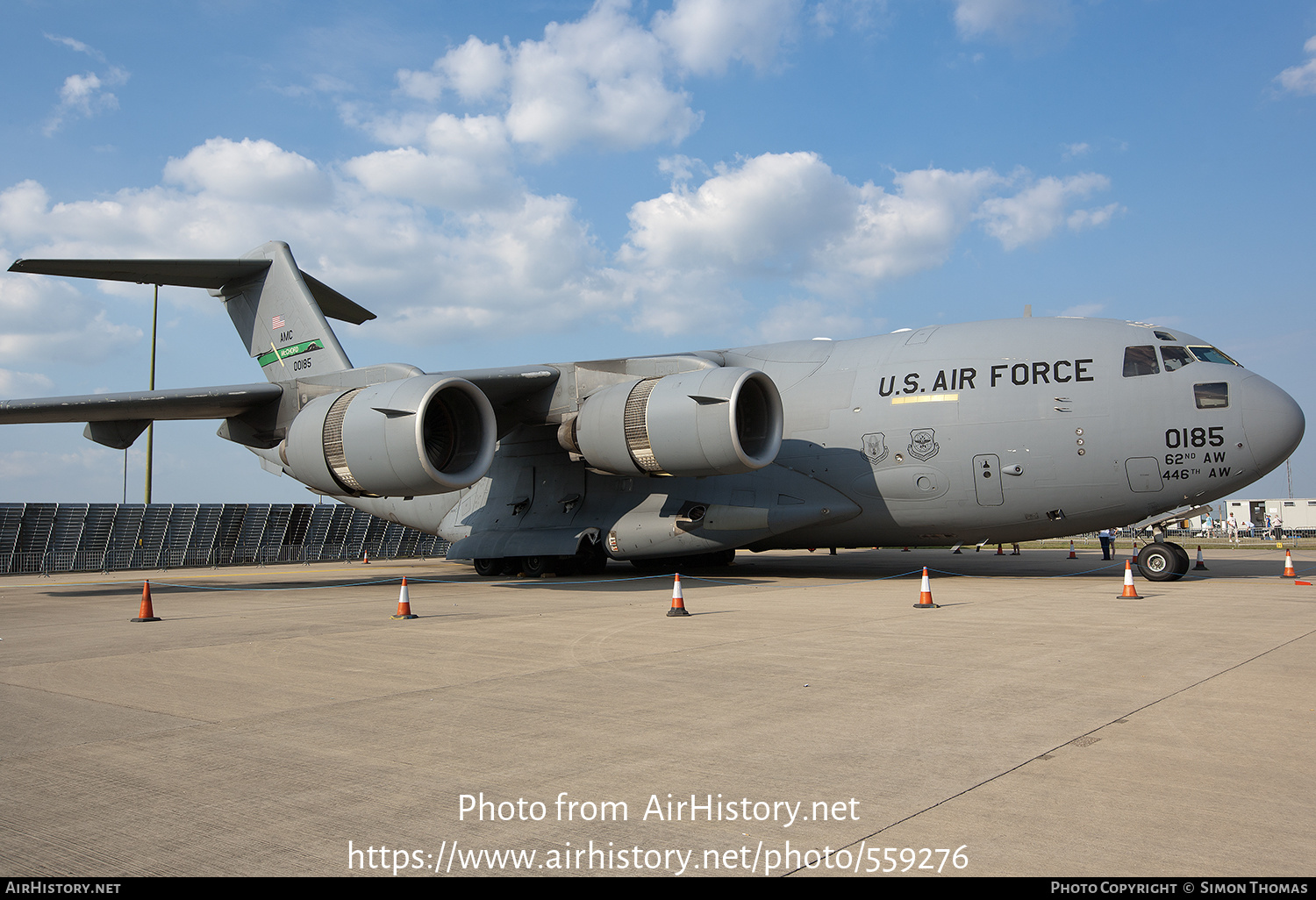 Aircraft Photo of 00-0185 / 00185 | Boeing C-17A Globemaster III | USA - Air Force | AirHistory.net #559276