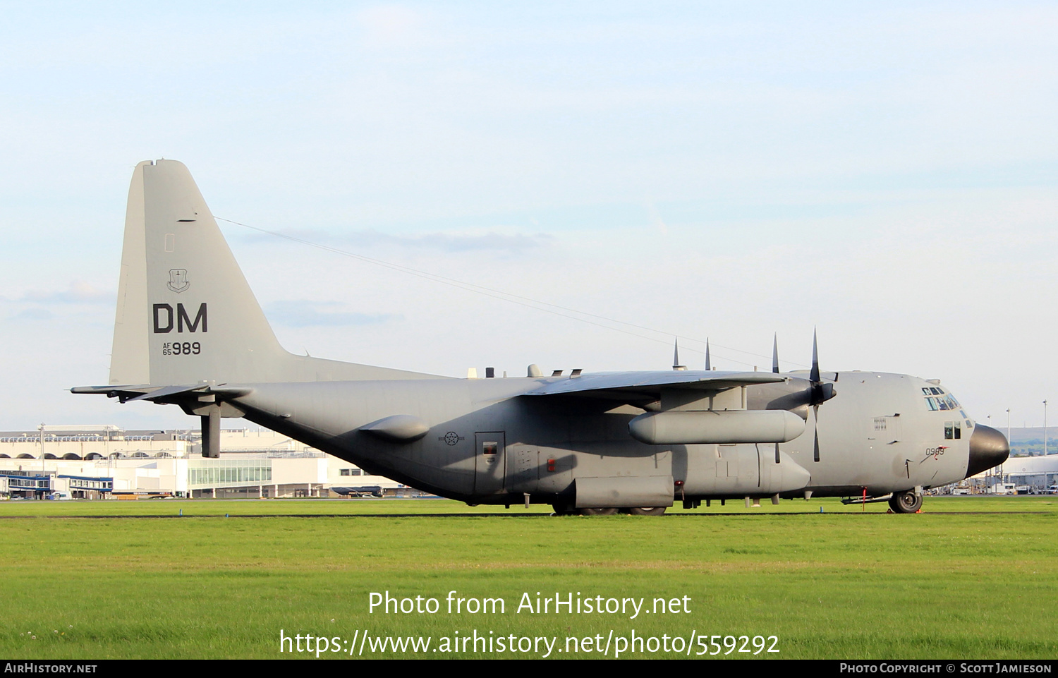 Aircraft Photo of 65-0989 / AF65-989 | Lockheed EC-130H Hercules (L-382) | USA - Air Force | AirHistory.net #559292