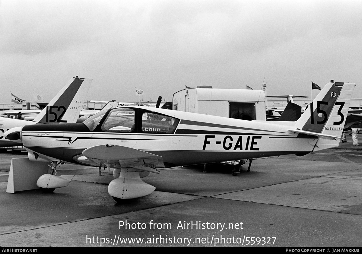 Aircraft Photo of F-GAIE | Wassmer WA-54 Atlantic | AirHistory.net #559327