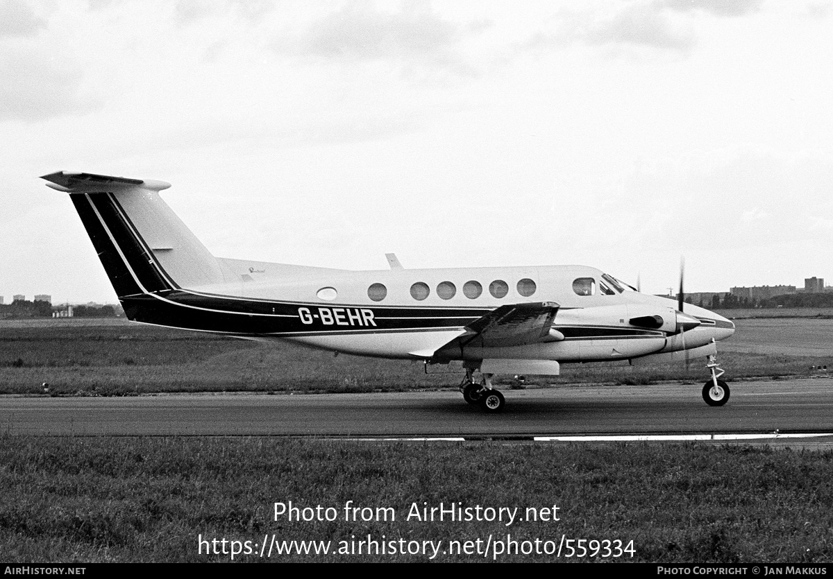 Aircraft Photo of G-BEHR | Beech 200 Super King Air | AirHistory.net #559334