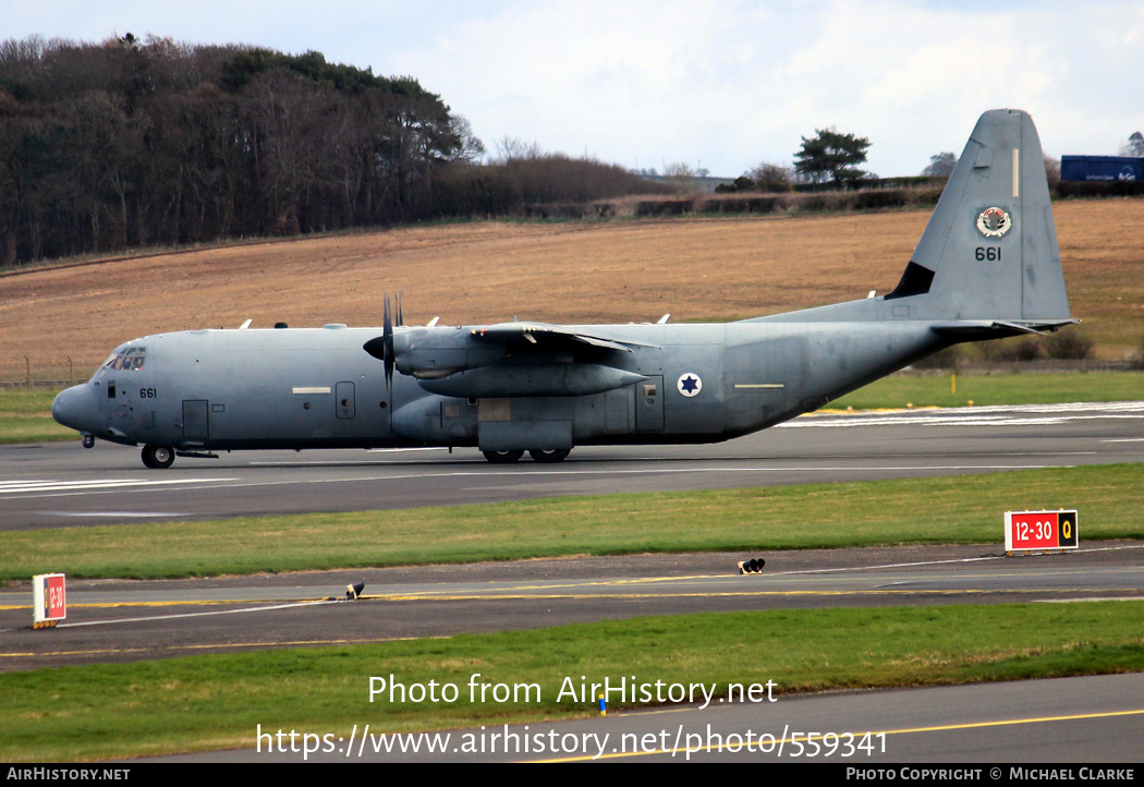 Aircraft Photo of 661 | Lockheed Martin C-130J-30 Hercules | Israel - Air Force | AirHistory.net #559341