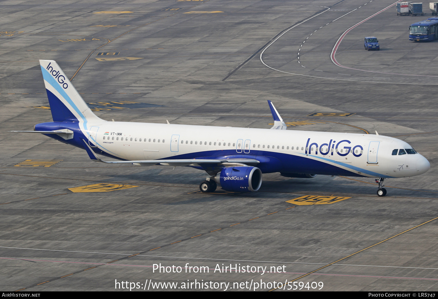 Aircraft Photo of VT-IMM | Airbus A321-251NX | IndiGo | AirHistory.net #559409