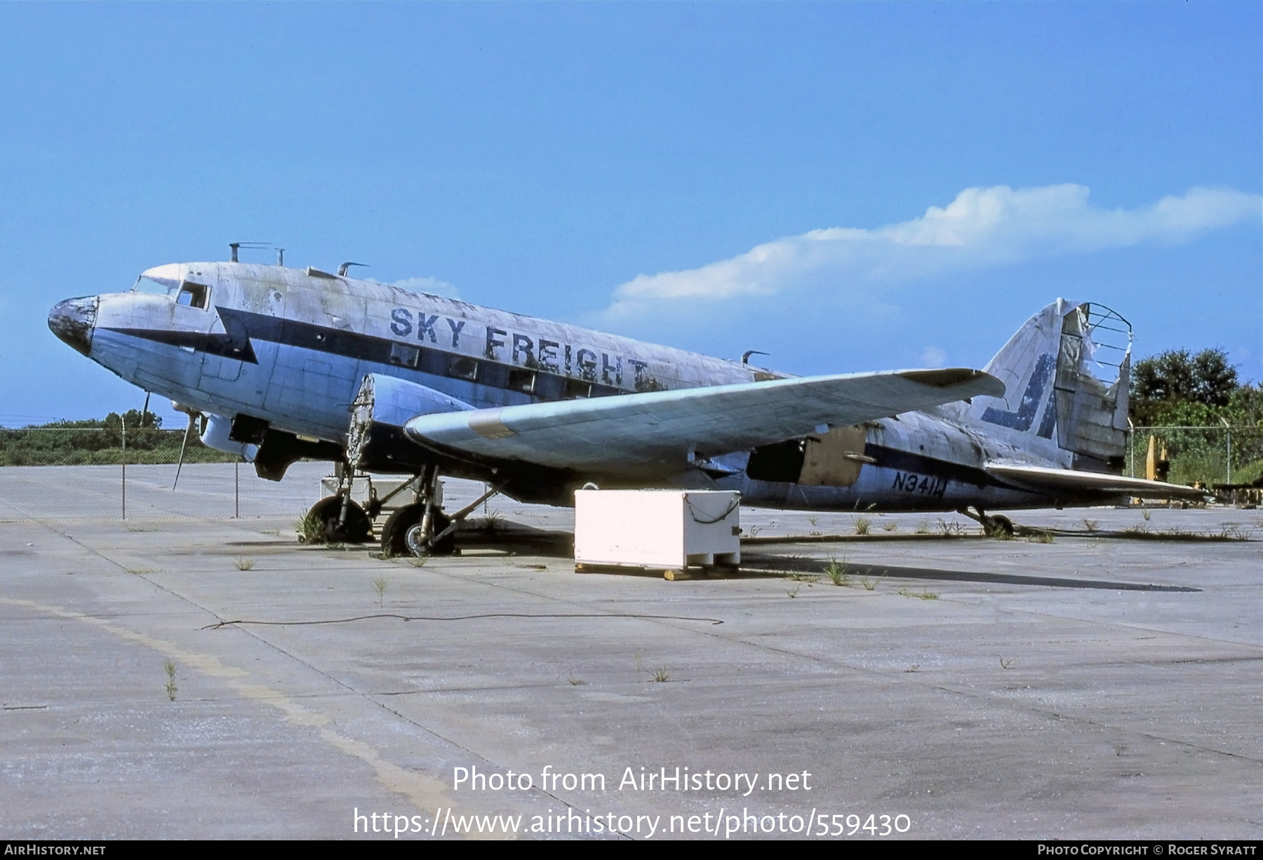 Aircraft Photo of N341W | Douglas C-47A Skytrain | Sky Freight | AirHistory.net #559430