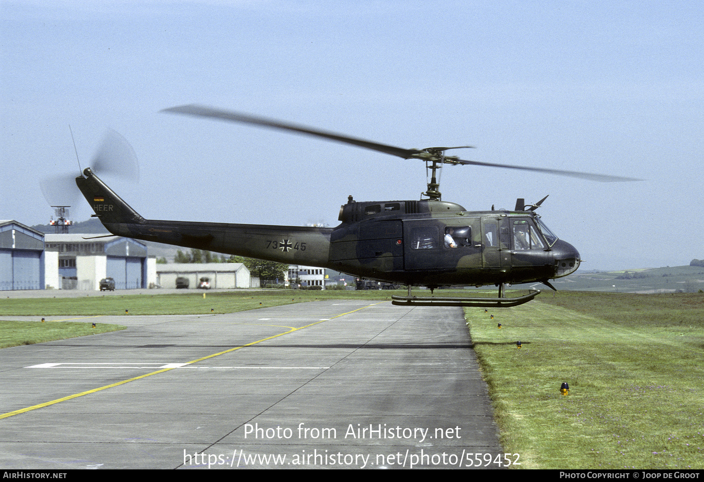 Aircraft Photo of 7345 | Bell UH-1D Iroquois | Germany - Army | AirHistory.net #559452