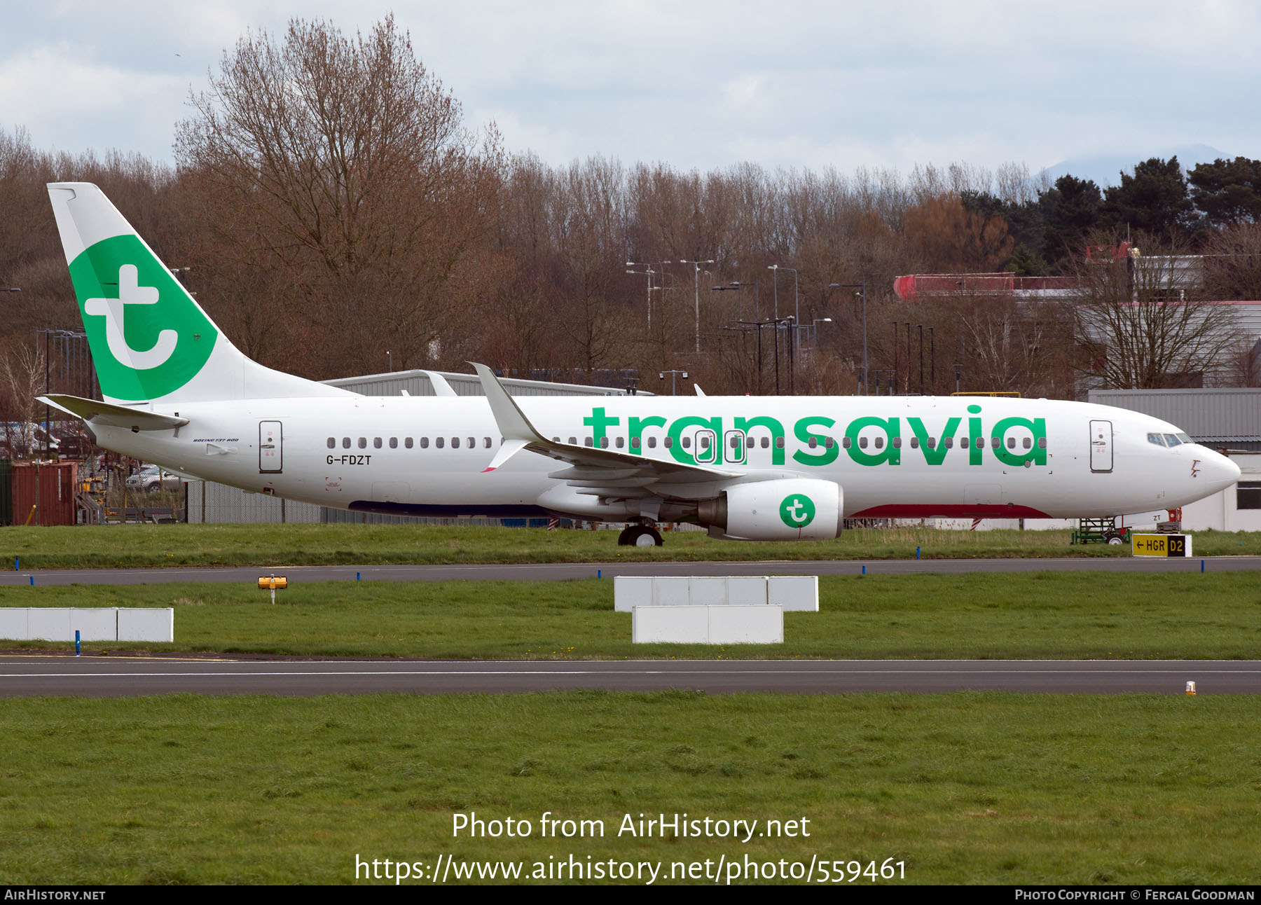 Aircraft Photo of G-FDZT | Boeing 737-8K5 | Transavia | AirHistory.net #559461