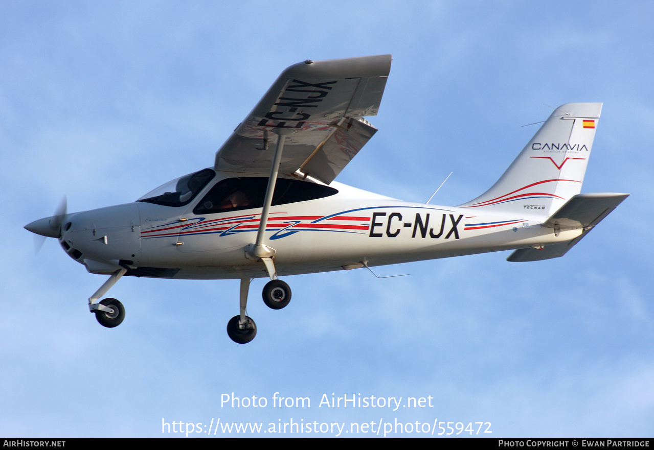 Aircraft Photo of EC-NJX | Tecnam P-2008JC | Canavia | AirHistory.net #559472