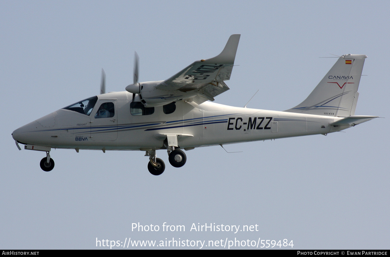 Aircraft Photo of EC-MZZ | Tecnam P2006T | Canavia | AirHistory.net #559484