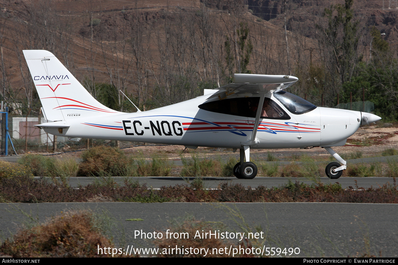 Aircraft Photo of EC-NQG | Tecnam P-2008JC | Canavia | AirHistory.net #559490