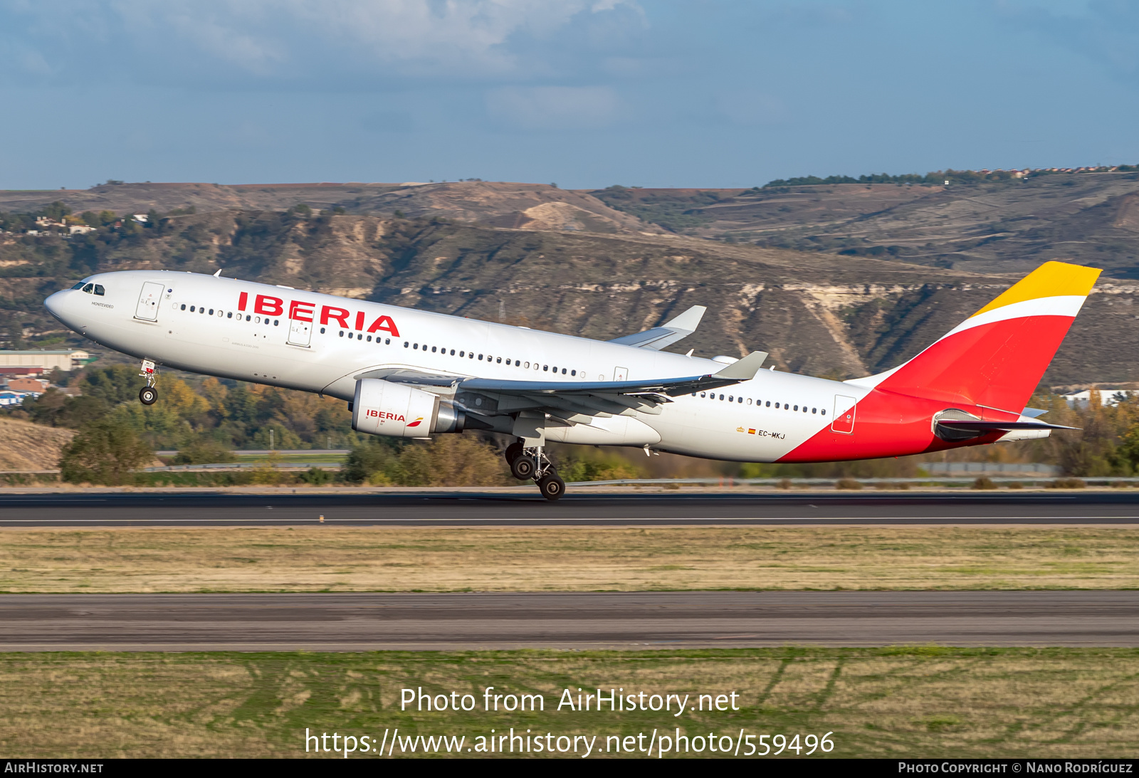Aircraft Photo of EC-MKJ | Airbus A330-202 | Iberia | AirHistory.net #559496