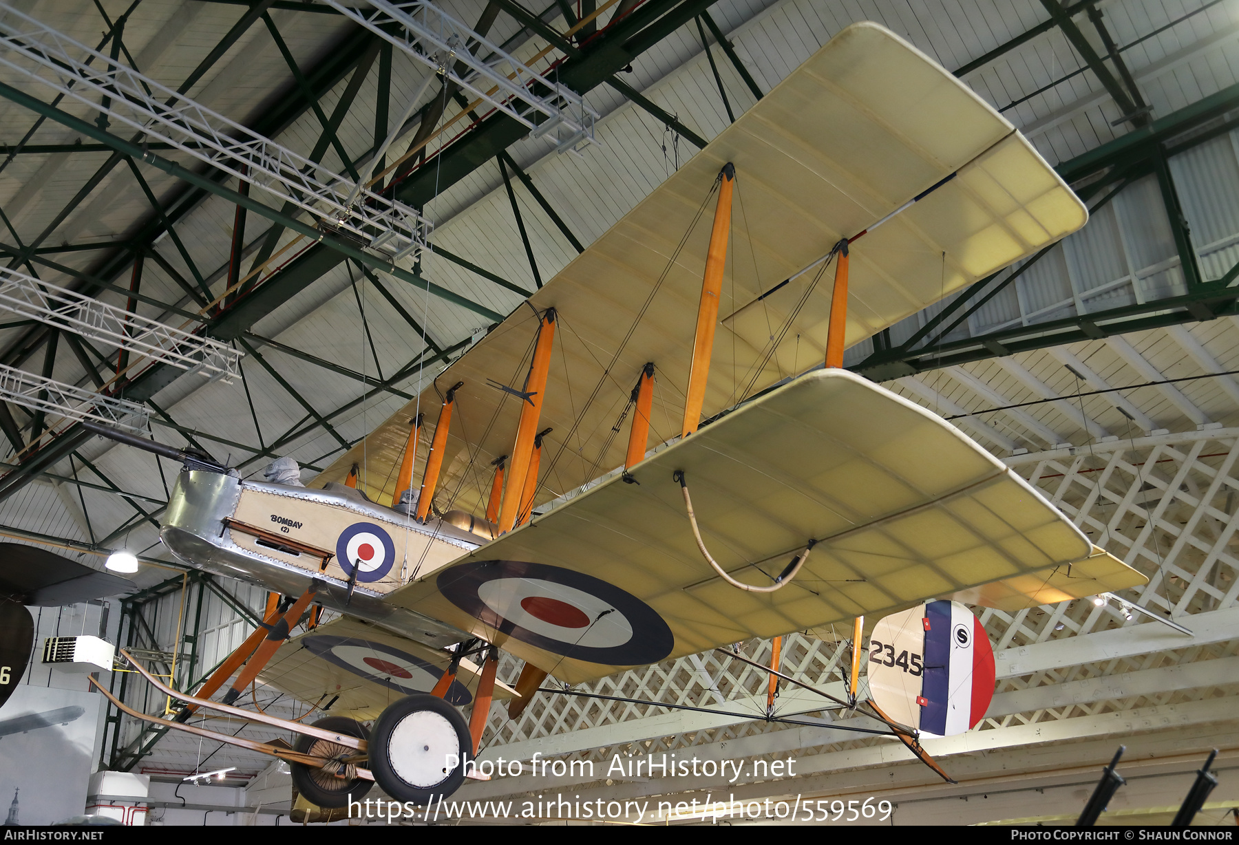 Aircraft Photo of 2345 / G-ATVP | Vickers FB-5 Gunbus (replica) | UK - Air Force | AirHistory.net #559569