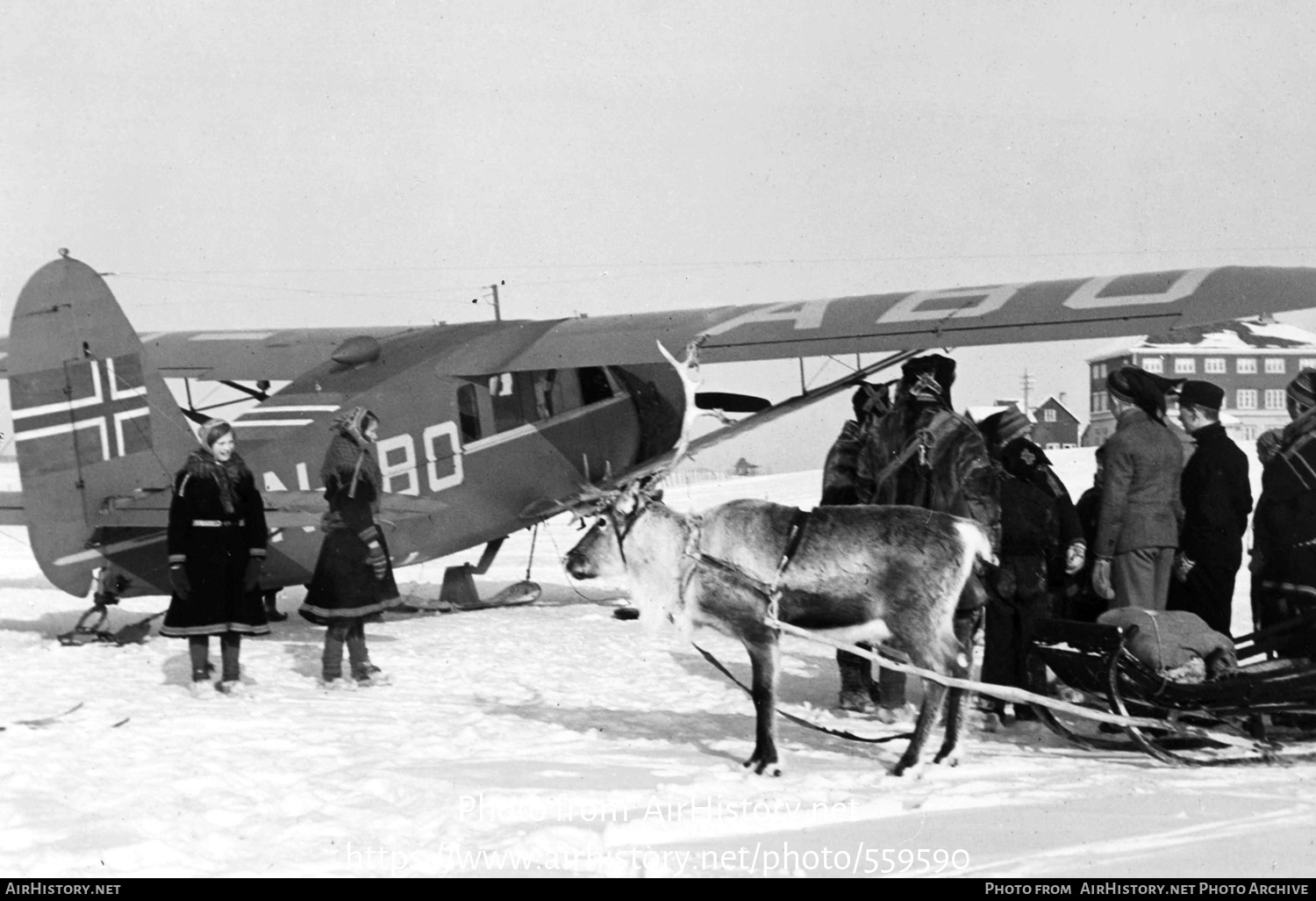 Aircraft Photo of LN-ABO | Bellanca 31-42 Senior Pacemaker | AirHistory.net #559590