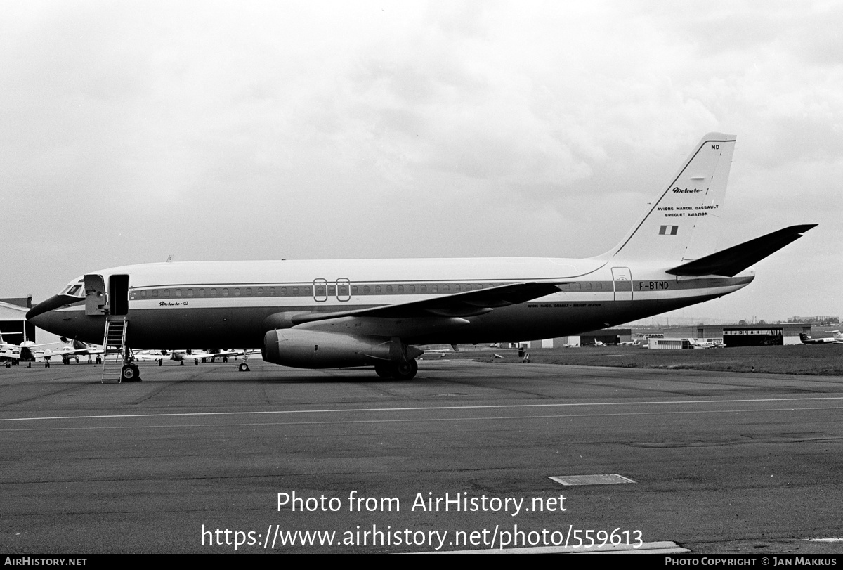 Aircraft Photo of F-BTMD | Dassault Mercure 100 | AirHistory.net #559613