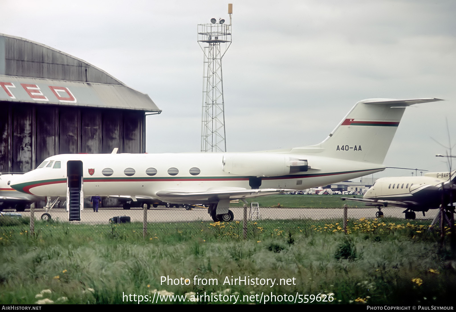 Aircraft Photo of A4O-AA | Grumman American G-1159 Gulfstream II | AirHistory.net #559626