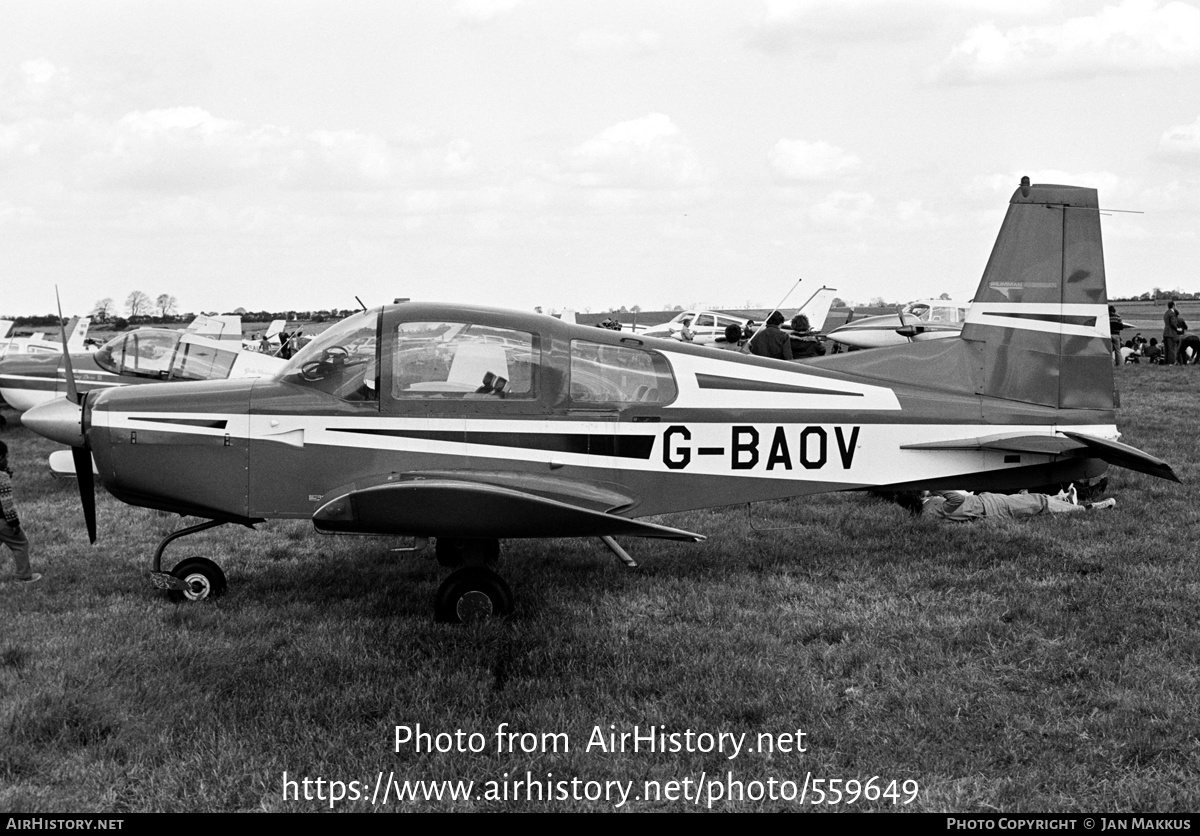 Aircraft Photo of G-BAOV | Grumman American AA-5 | AirHistory.net #559649