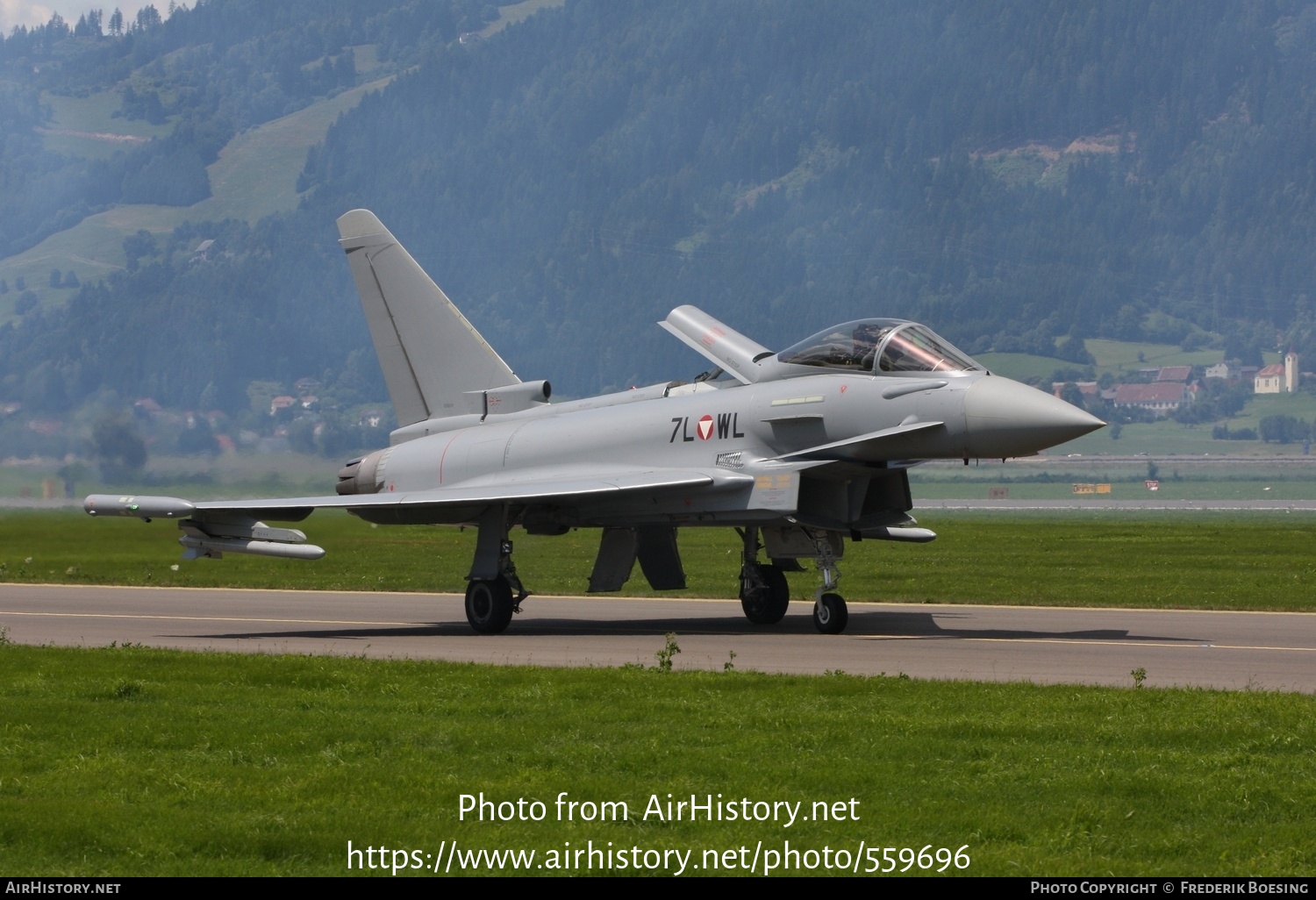 Aircraft Photo of 7L-WL | Eurofighter EF-2000 Typhoon | Austria - Air Force | AirHistory.net #559696