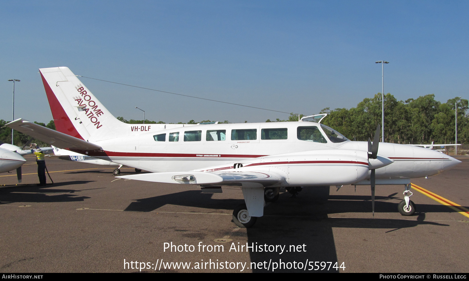 Aircraft Photo of VH-DLF | Cessna 404 Titan | Broome Aviation | AirHistory.net #559744