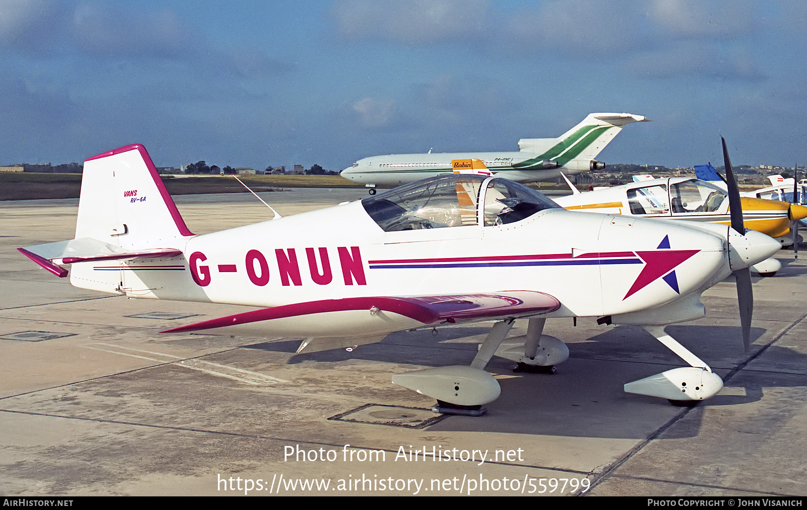 Aircraft Photo of G-ONUN | Van's RV-6A | AirHistory.net #559799