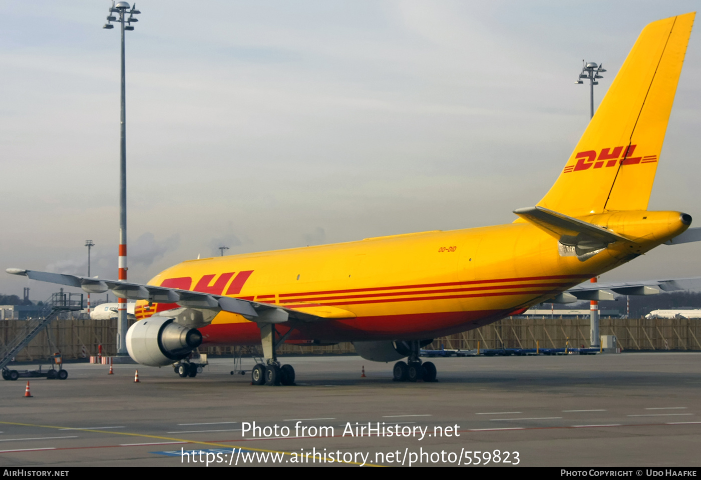 Aircraft Photo of OO-DID | Airbus A300B4-203(F) | DHL International | AirHistory.net #559823