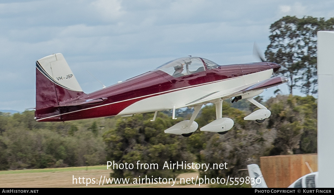 Aircraft Photo of VH-JSP | Van's RV-9A | AirHistory.net #559830