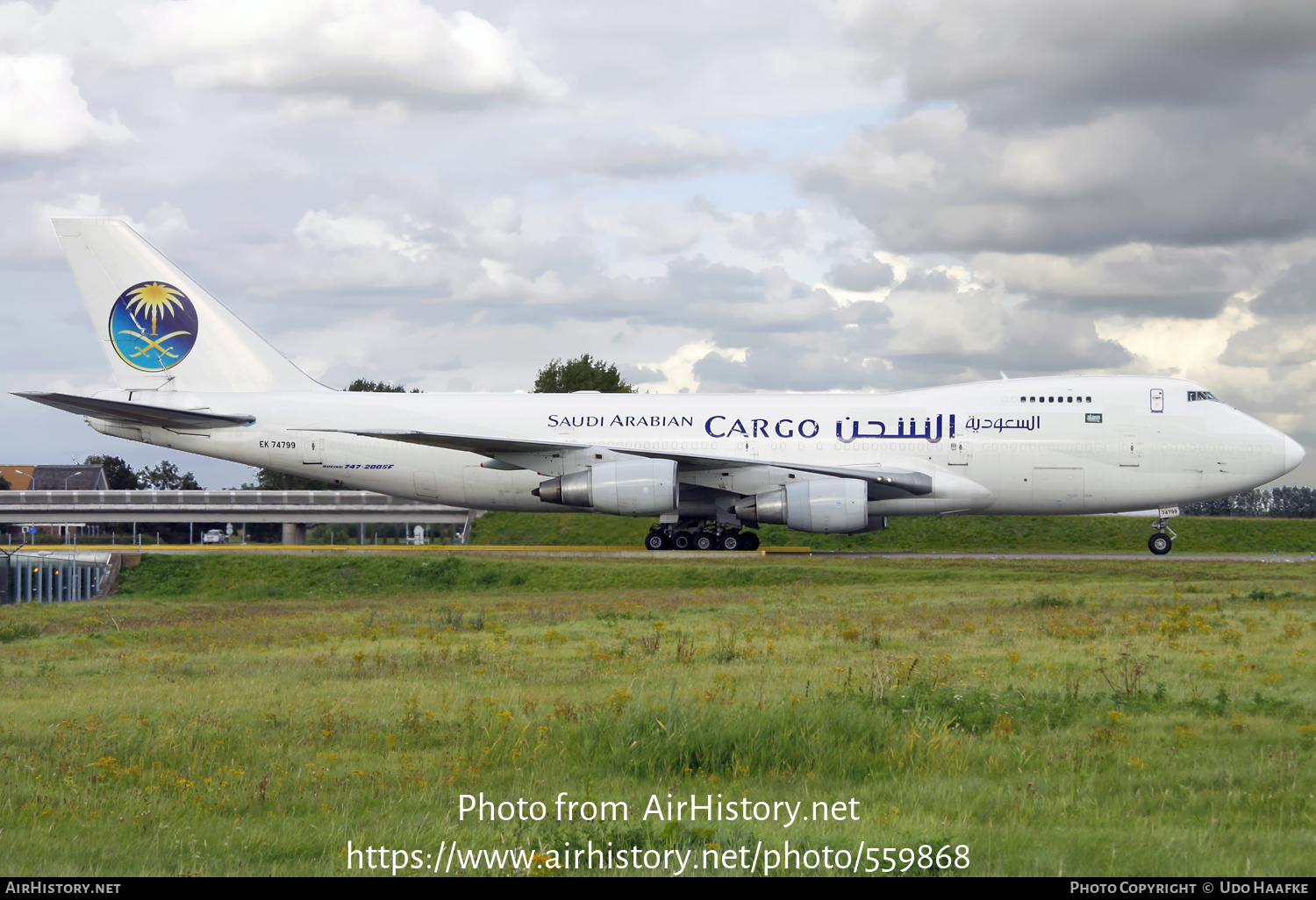 Aircraft Photo of EK-74799 | Boeing 747-281B(SF) | Saudi Arabian Airlines Cargo | AirHistory.net #559868