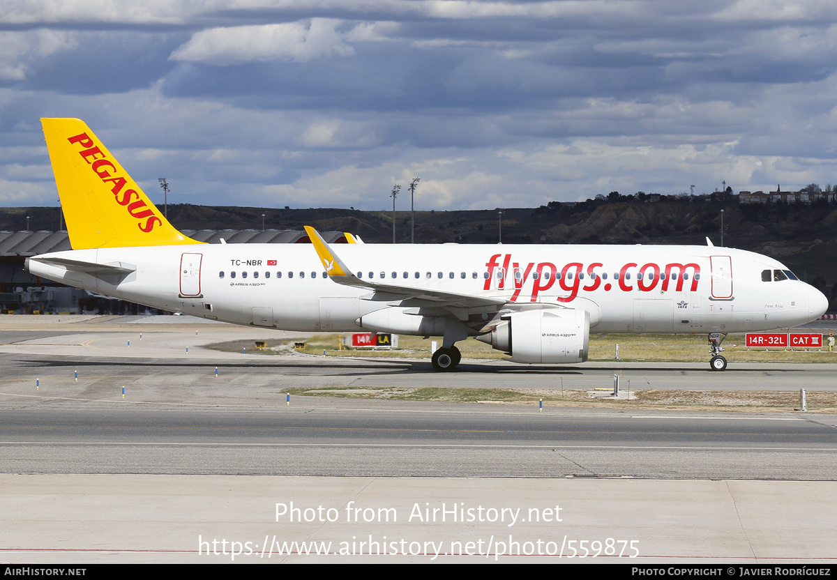 Aircraft Photo of TC-NBR | Airbus A320-251N | Pegasus Airlines | AirHistory.net #559875