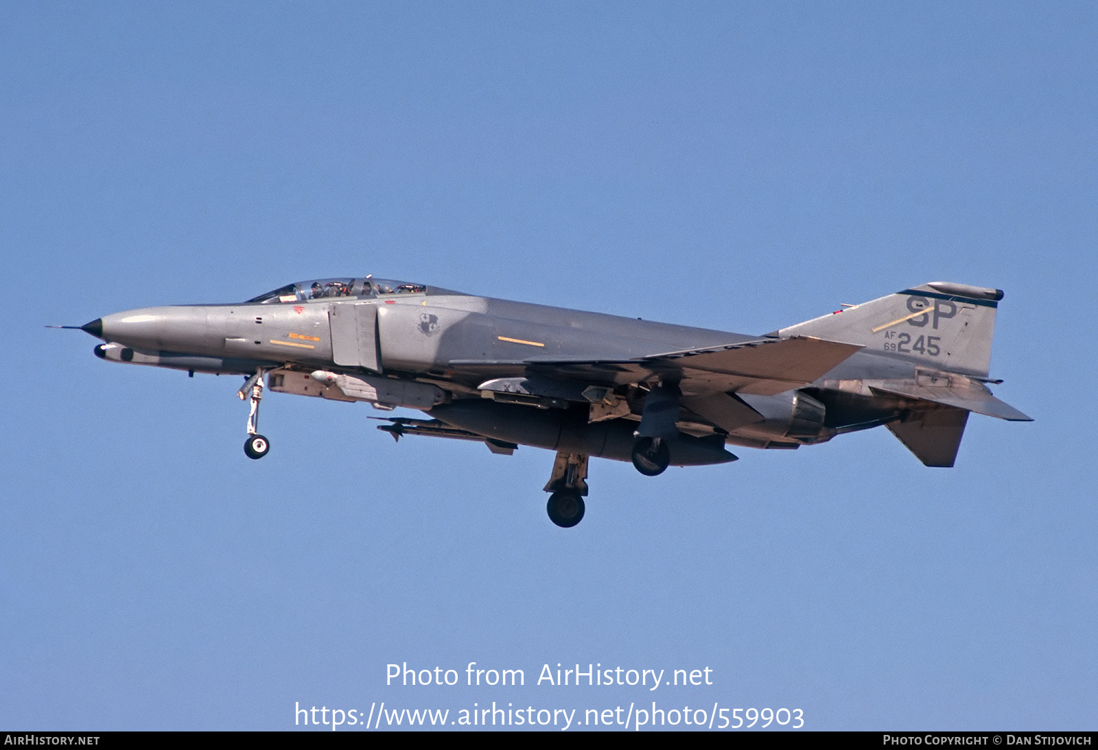 Aircraft Photo of 69-0245 / AF69-245 | McDonnell Douglas F-4G Phantom II | USA - Air Force | AirHistory.net #559903