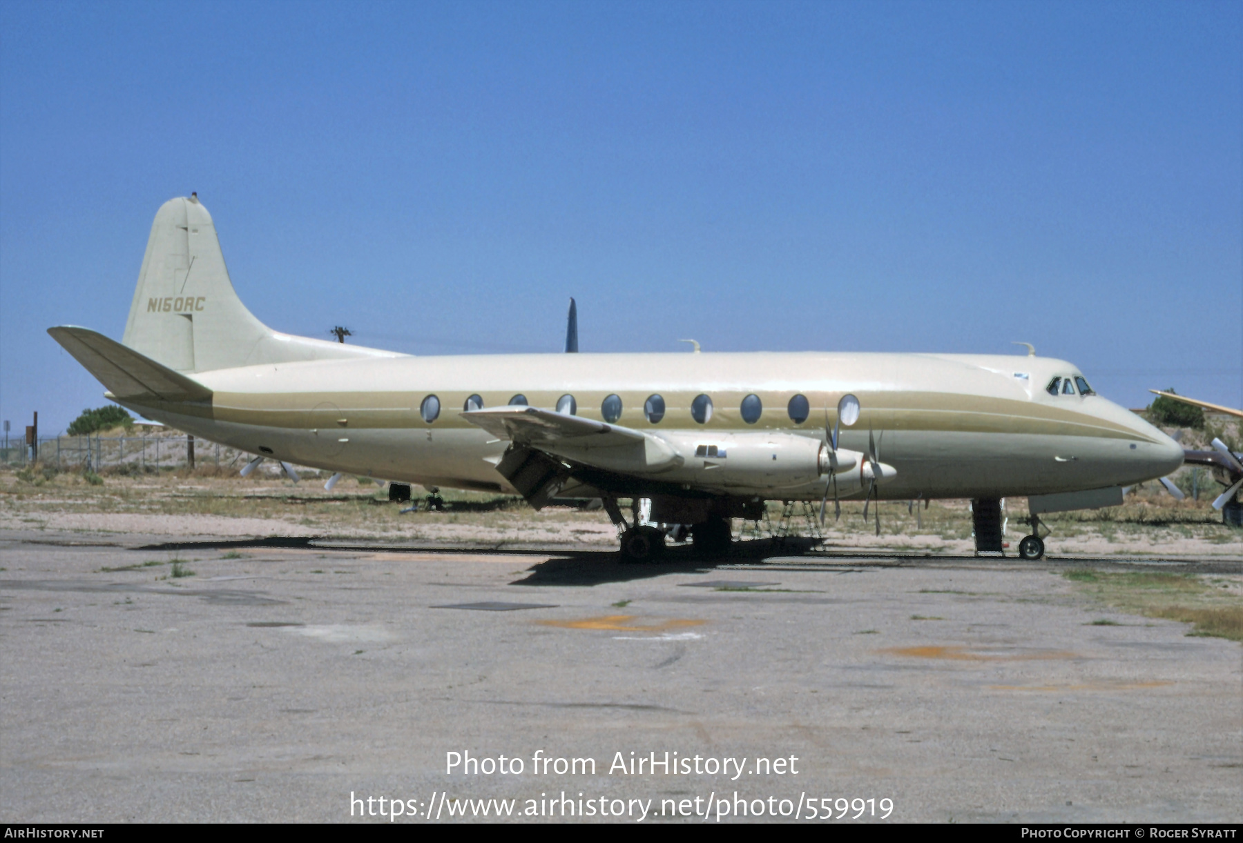 Aircraft Photo of N150RC | Vickers 798D Viscount | AirHistory.net #559919