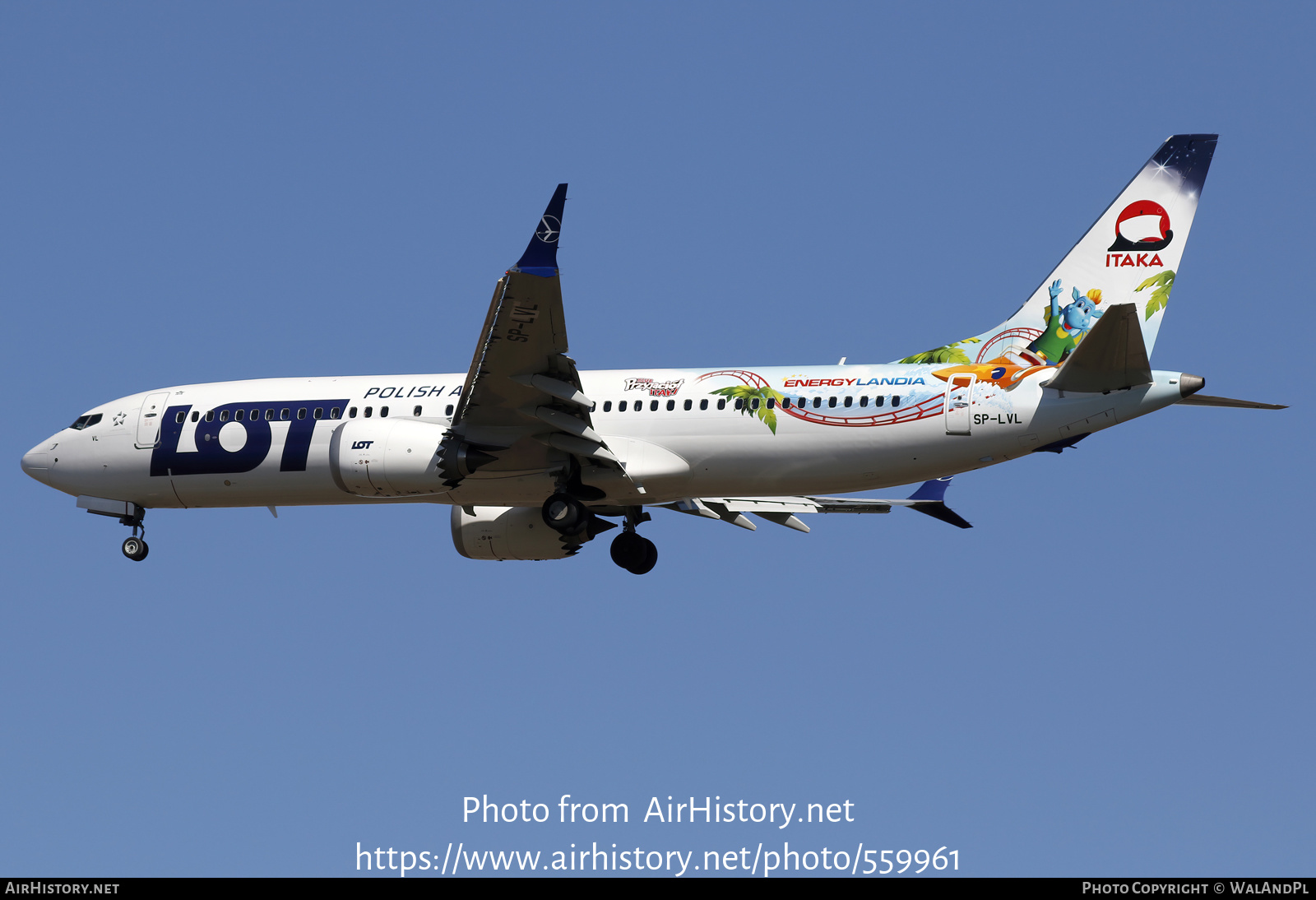 Aircraft Photo of SP-LVL | Boeing 737-8 Max 8 | LOT Polish Airlines - Polskie Linie Lotnicze | AirHistory.net #559961