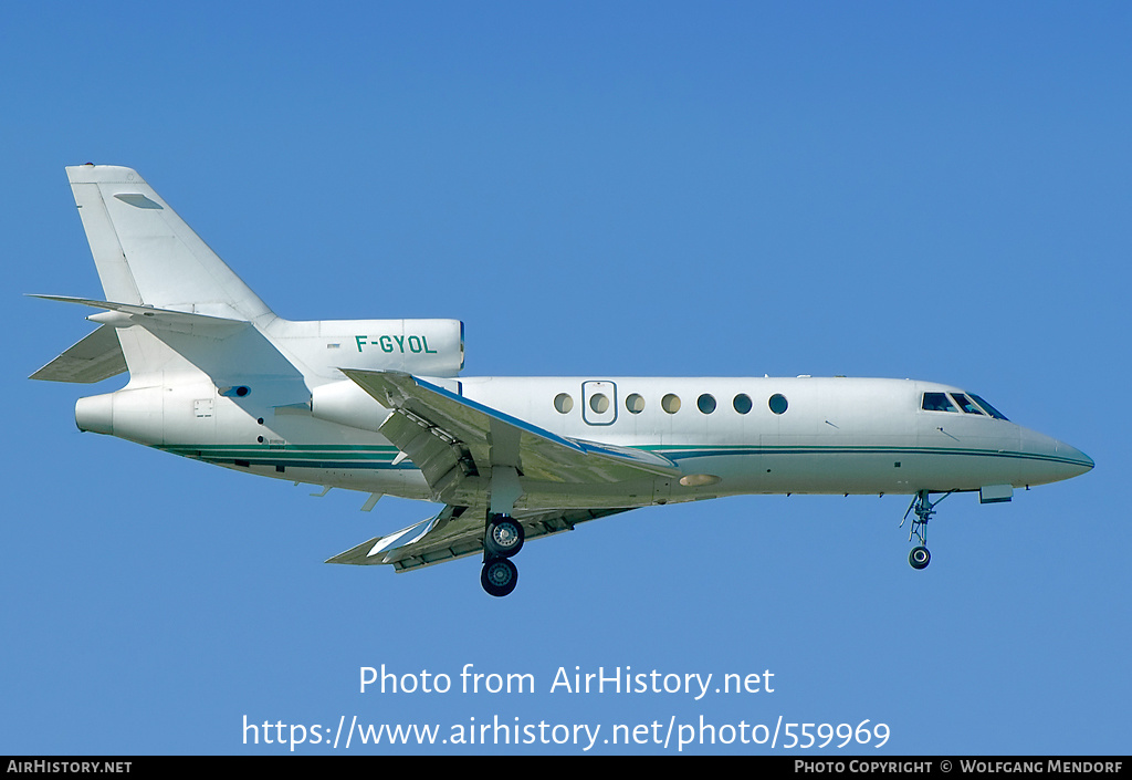 Aircraft Photo of F-GYOL | Dassault Falcon 50 | Dassault | AirHistory.net #559969