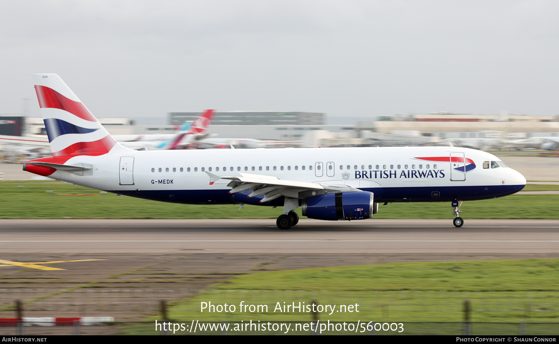 Aircraft Photo of G-MEDK | Airbus A320-232 | British Airways | AirHistory.net #560003