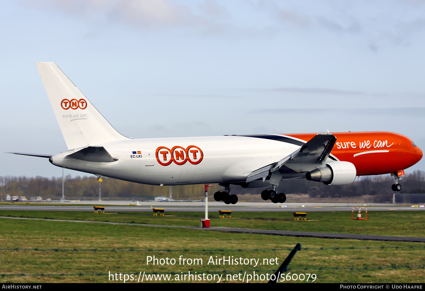 Aircraft Photo of EC-LKI | Boeing 767-383/ER(BDSF) | TNT Airways | AirHistory.net #560079