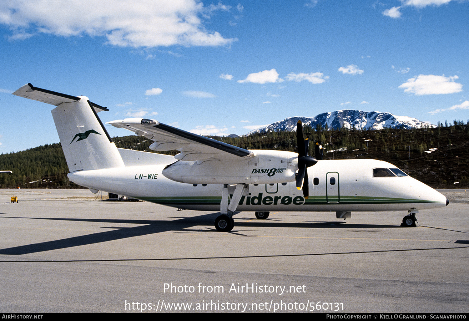 Aircraft Photo of LN-WIE | Bombardier DHC-8-103Q Dash 8 | Widerøe | AirHistory.net #560131