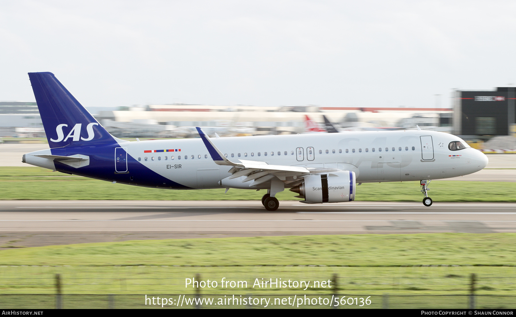 Aircraft Photo of EI-SIR | Airbus A320-251N | Scandinavian Airlines - SAS | AirHistory.net #560136