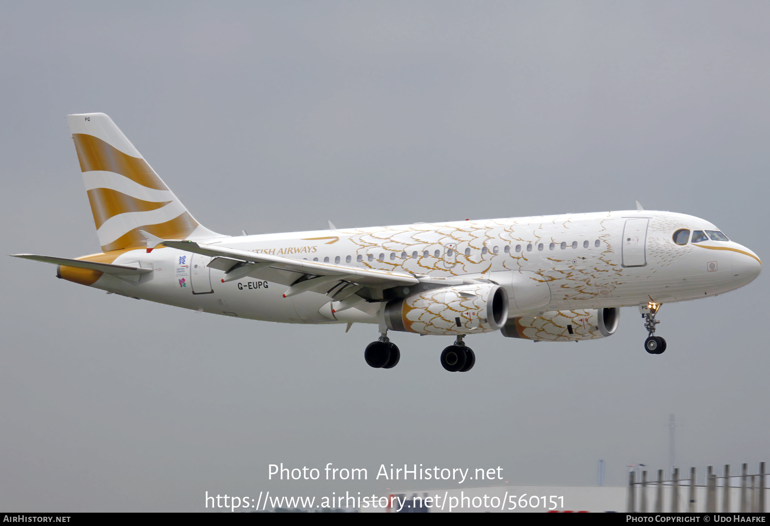 Aircraft Photo of G-EUPG | Airbus A319-131 | British Airways | AirHistory.net #560151