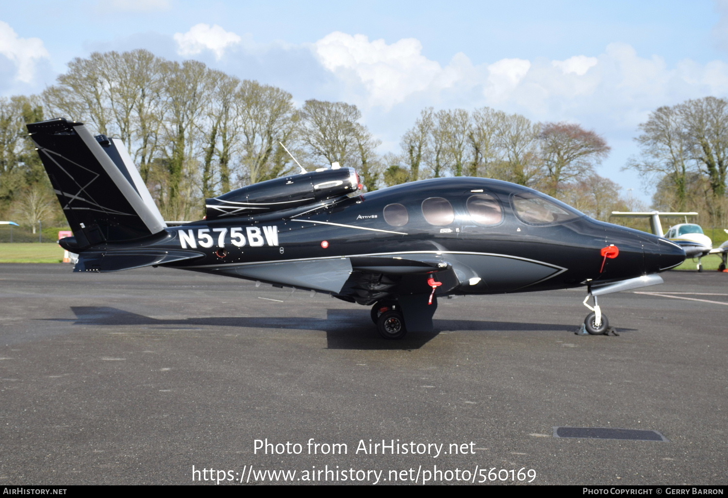 Aircraft Photo of N575BW | Cirrus SF-50 Vision G2+ Arrivee | AirHistory.net #560169