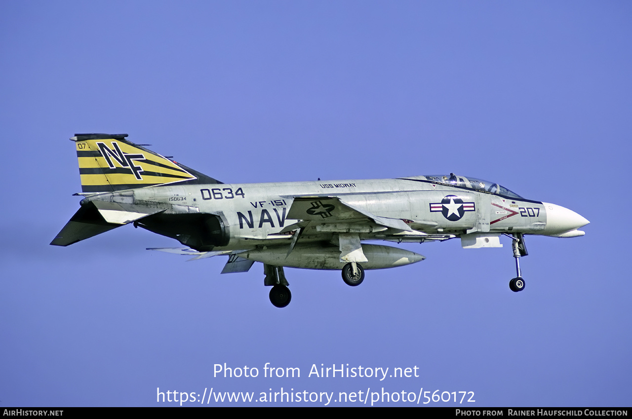 Aircraft Photo Of 150634 Mcdonnell F 4b Phantom Ii Usa Navy