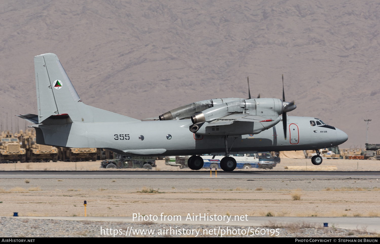 Aircraft Photo of 355 | Antonov An-32B | Afghanistan - Air Force | AirHistory.net #560195