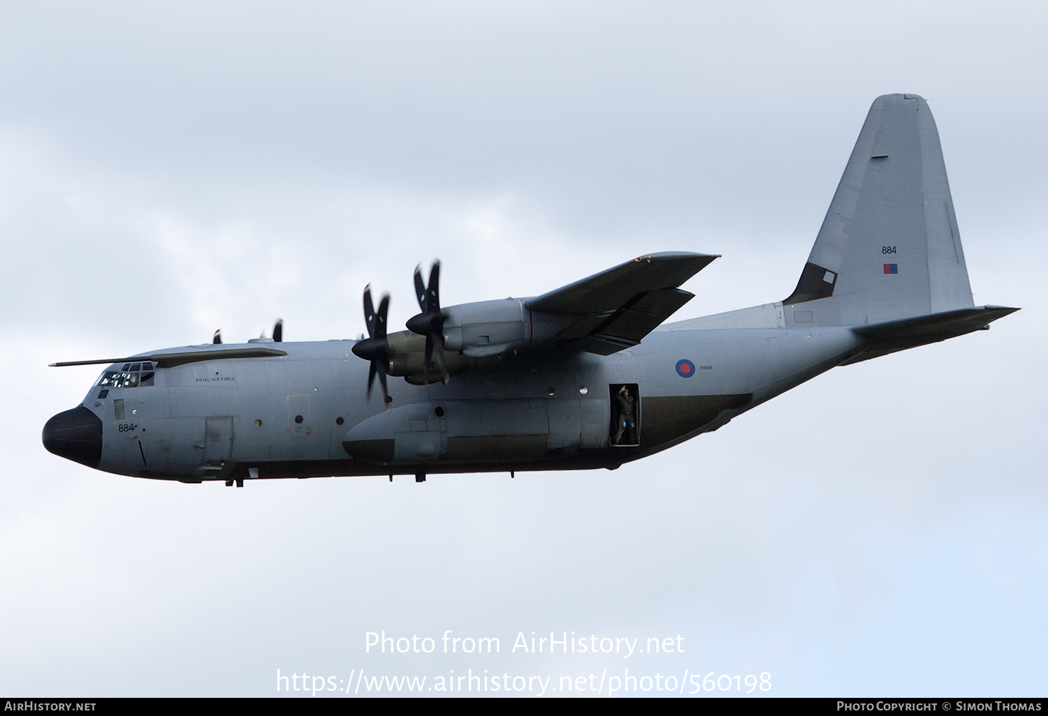 Aircraft Photo of ZH884 | Lockheed Martin C-130J Hercules C5 | UK - Air Force | AirHistory.net #560198