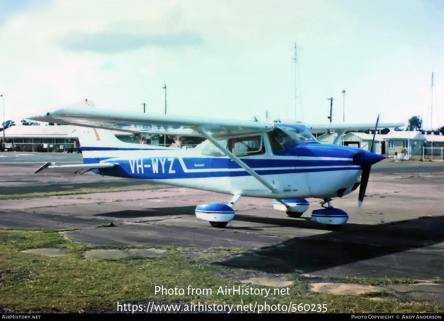 Aircraft Photo of VH-WYZ | Cessna 172M Skyhawk | AirHistory.net #560235