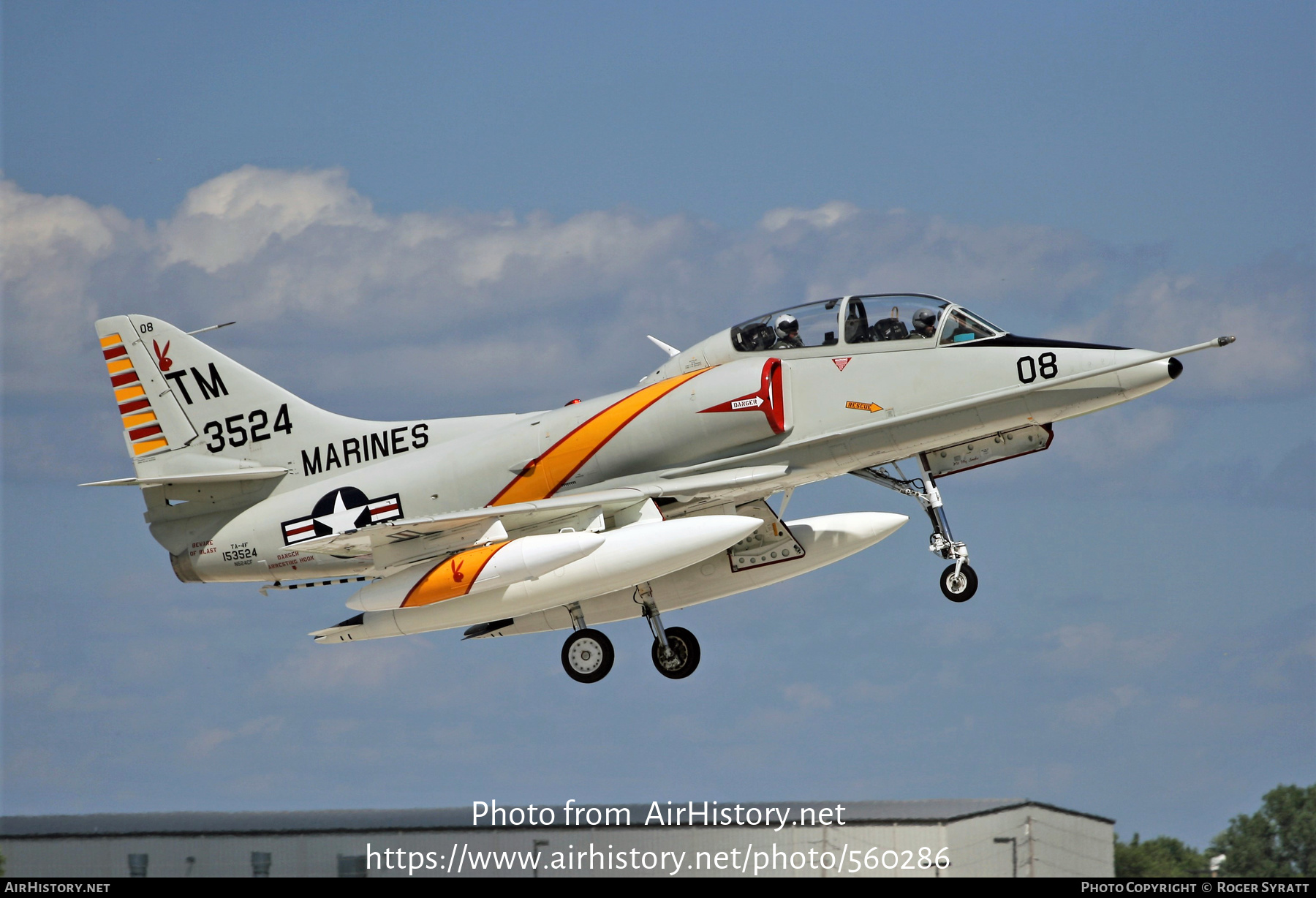 Aircraft Photo of N524CF / 153524 | Douglas TA-4F Skyhawk | USA - Marines | AirHistory.net #560286