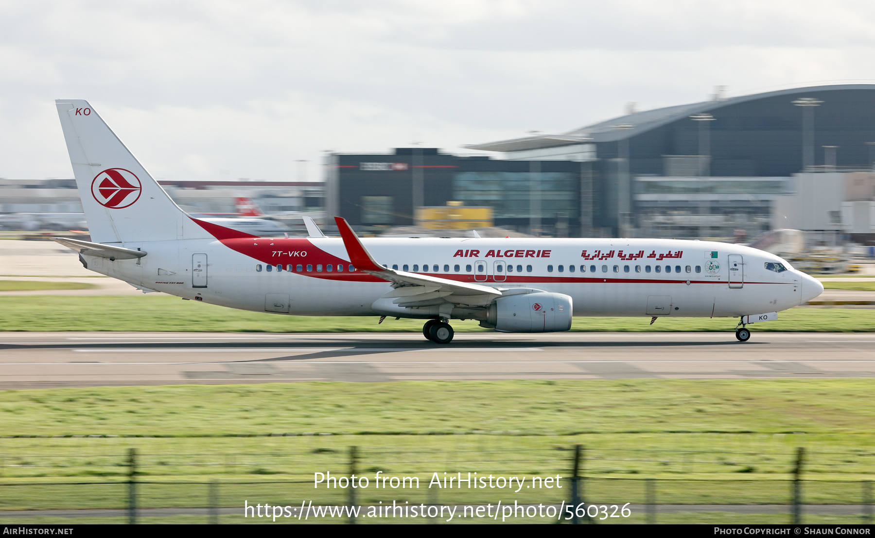 Aircraft Photo of 7T-VKO | Boeing 737-8D6 | Air Algérie | AirHistory.net #560326