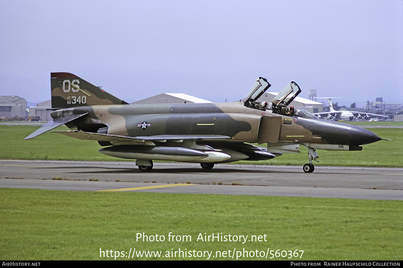 Aircraft Photo of 66-0340 / AF60-340 | McDonnell Douglas F-4E Phantom II | USA - Air Force | AirHistory.net #560367