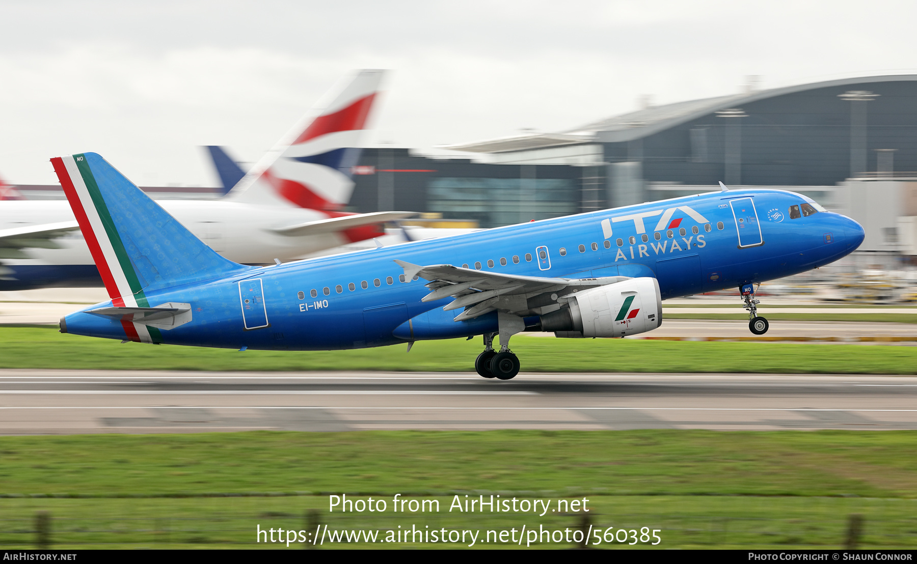 Aircraft Photo of EI-IMO | Airbus A319-112 | ITA Airways | AirHistory.net #560385